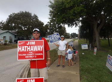 VolusiaCounty Council dist. 3 candidate Jim Hathaway